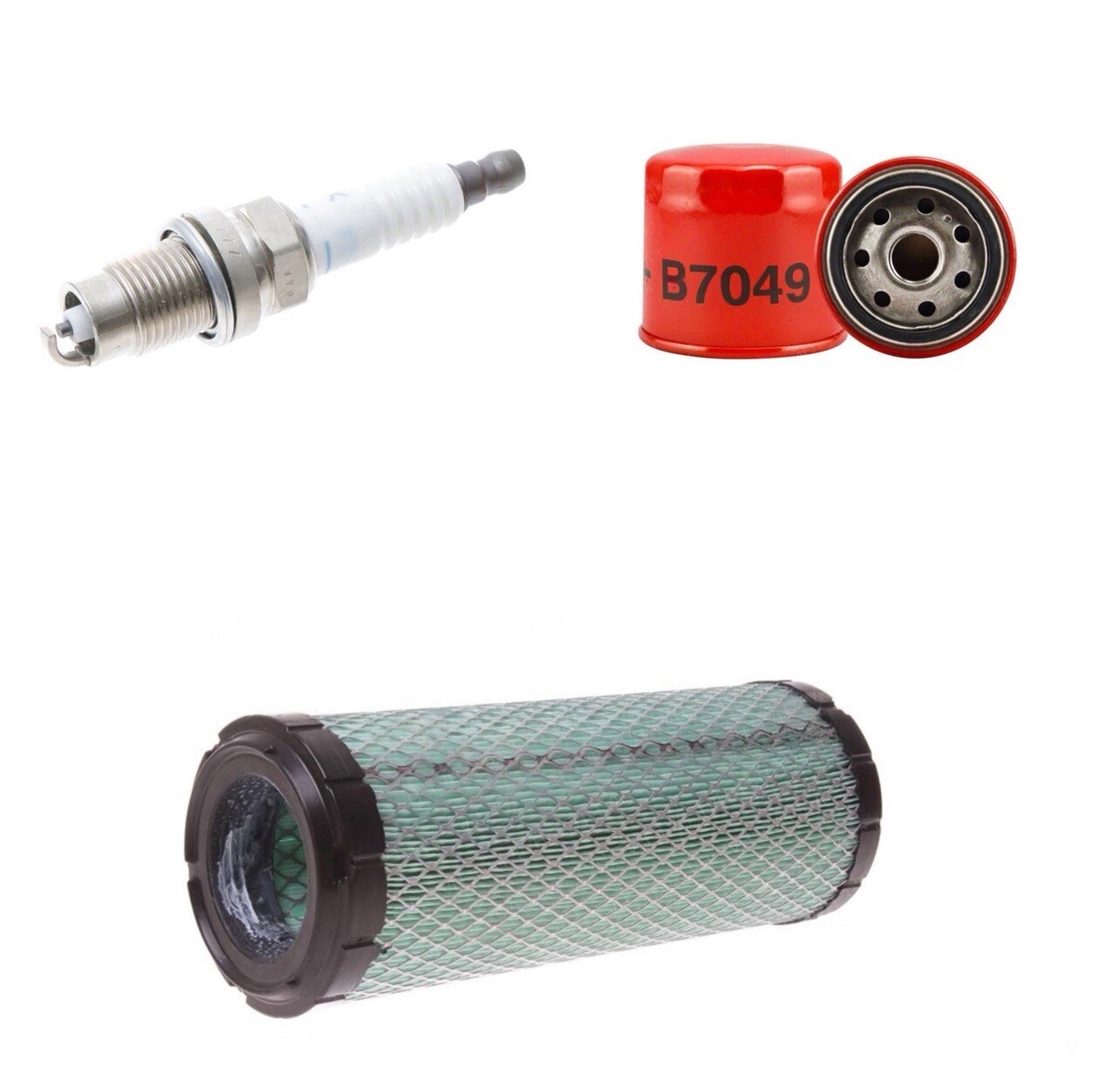 Mitsubishi/CAT Forklift Service Kit For K21 & K25 Engine | Filters & Spark Plugs