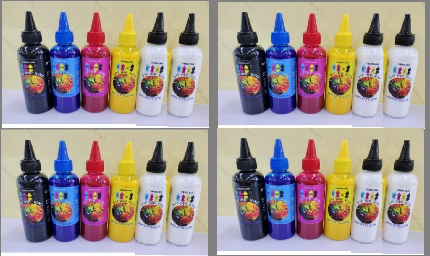 24 bottles DTF Inks Direct to Transfer Film dtf  Ink best ink king brand  DTF