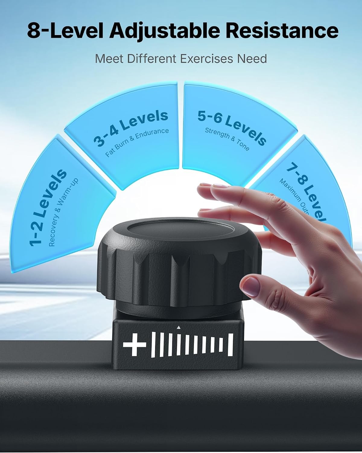 Elliptical Machine Elliptical Exercise Machine for Home with Hyper-Quiet