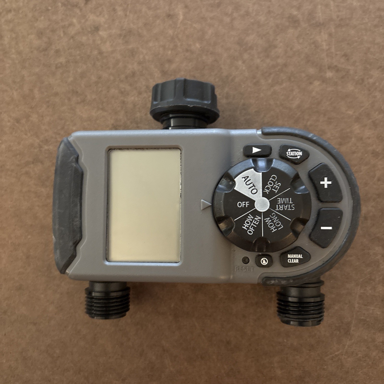 Orbit 1 Dial 2 Outlet Hose Faucet Timer Programmable 56544