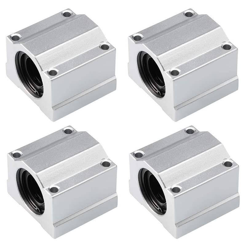 HiPicco Linear Motion Ball Bearing Slide Block, SCS10UU 10mm Pillow Block Clo...