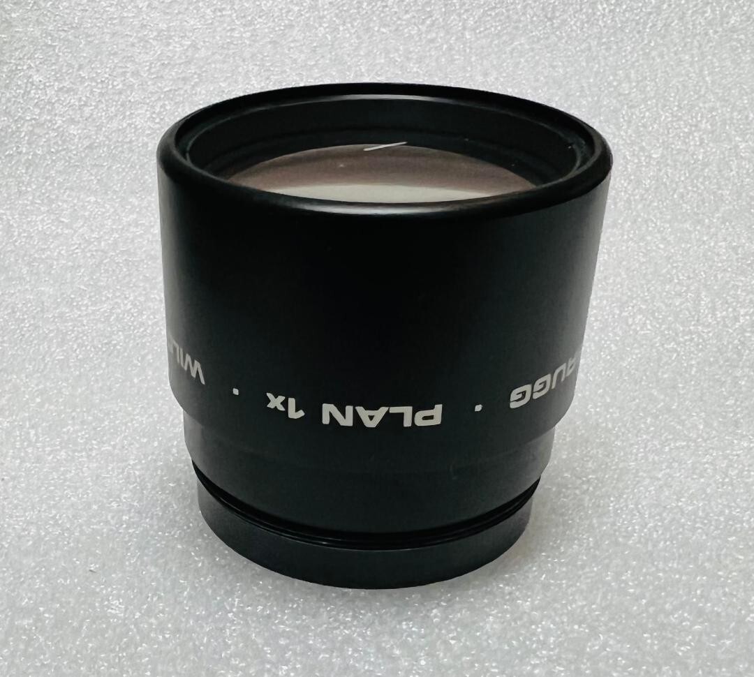 Wild / Leica Plan 1X Stereo Zoom Microscope Objective Lens (60mm Thread Fitment)