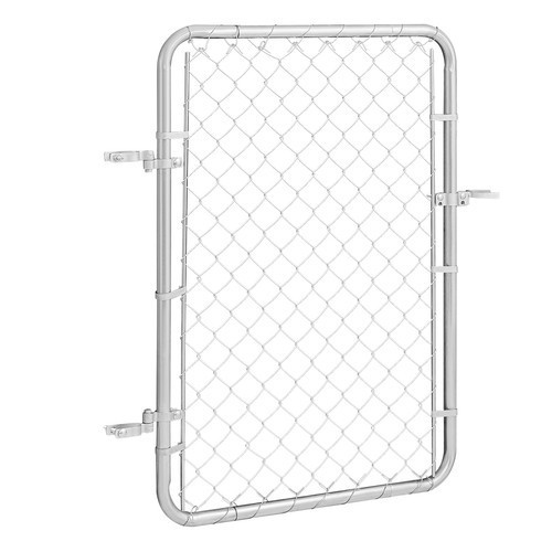 Chain Link Fence Gate Fit 2-4 ftx4 ft Garden Fence Gate Posts Not Included