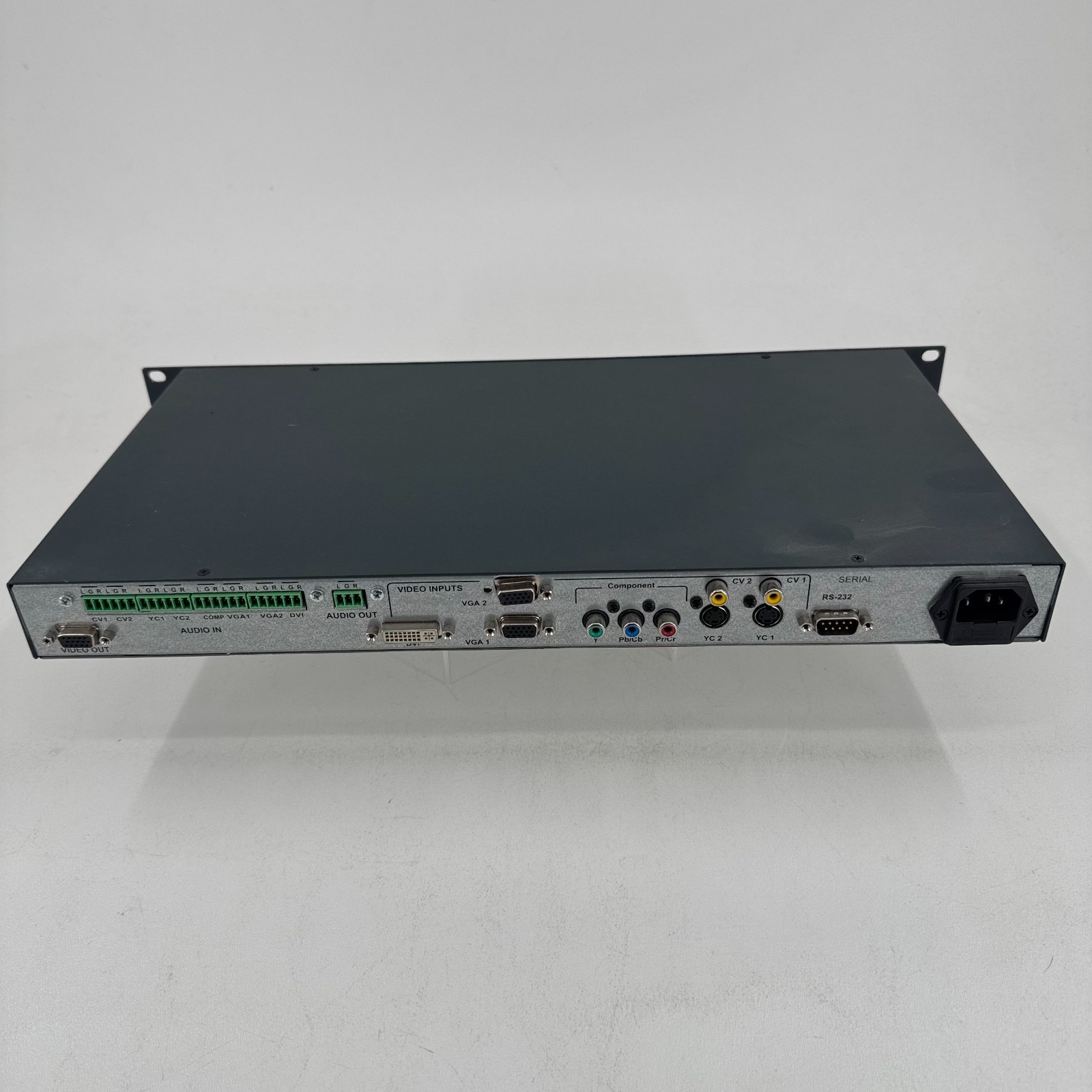 Kramer Model VP-724DS HQV Presentation Switcher/Scaler Black Rack Mount