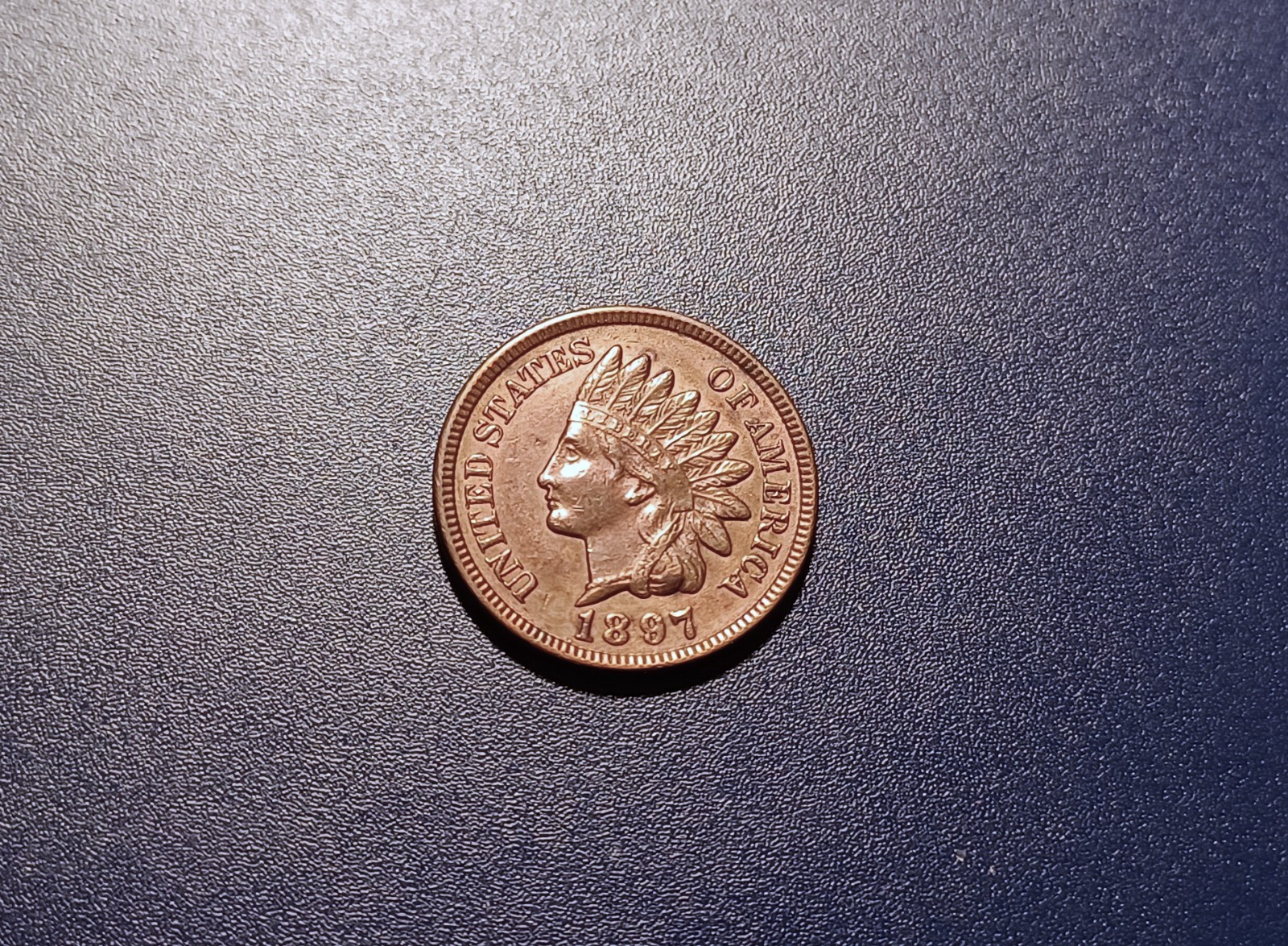 Uncirculated RB 1907 Indian Head Cent