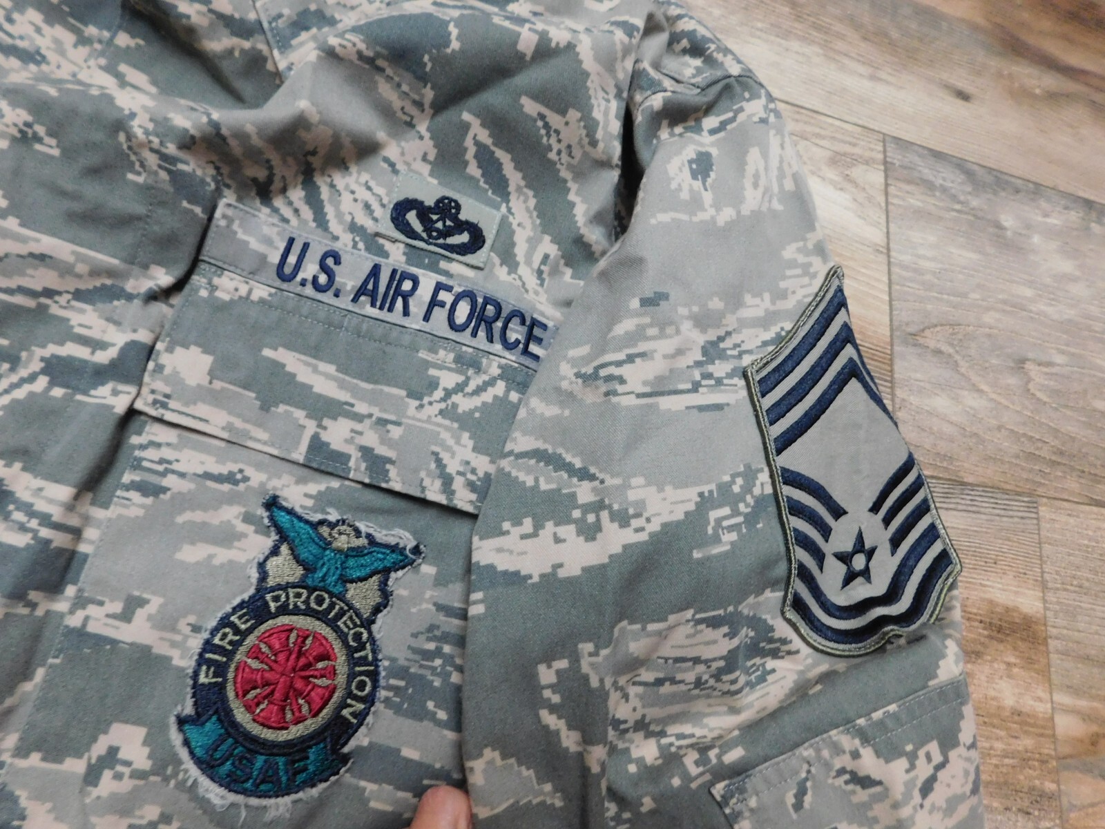 USAF ABU MAN'S UTILITY TOP COAT SIZE 46R