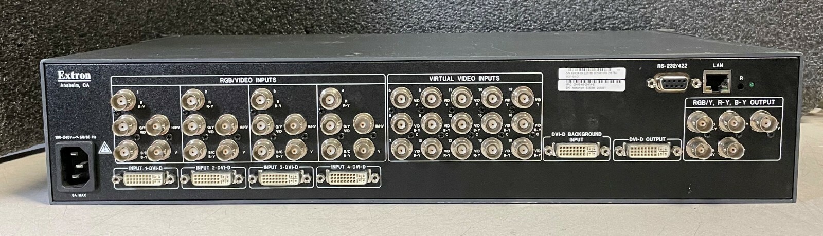 Extron MGP 464 DI Multi-Graphic Processor V4.16