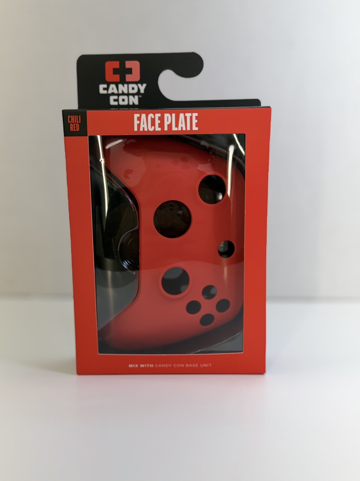 NEW Face Plate For Candy Con Base Unit Controller- Chili Red (NOT For XBOX)