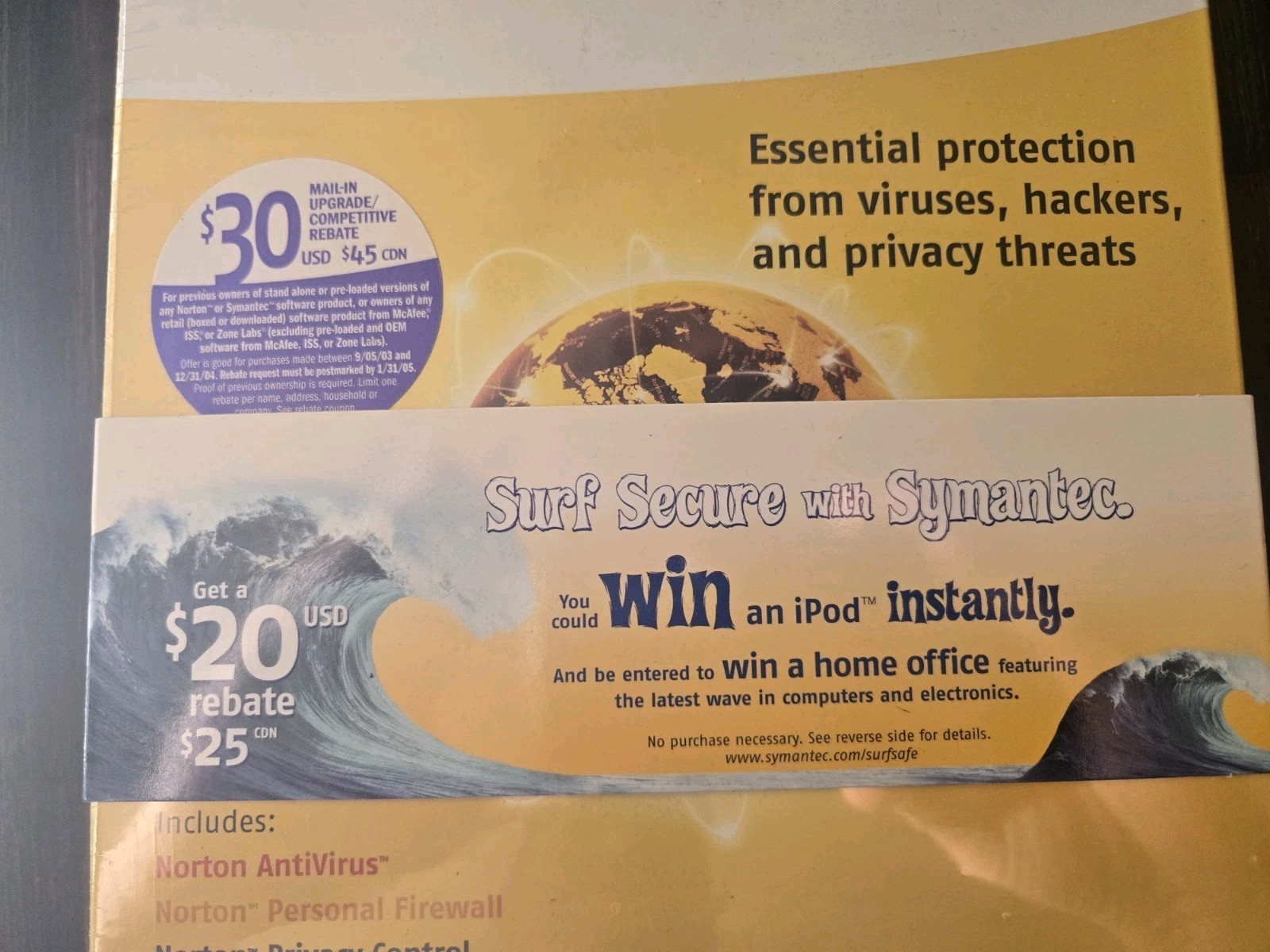 Norton Internet Security 2004 Windows XP Home / XP Pro / 2000 Pro / Me / 98 NEW