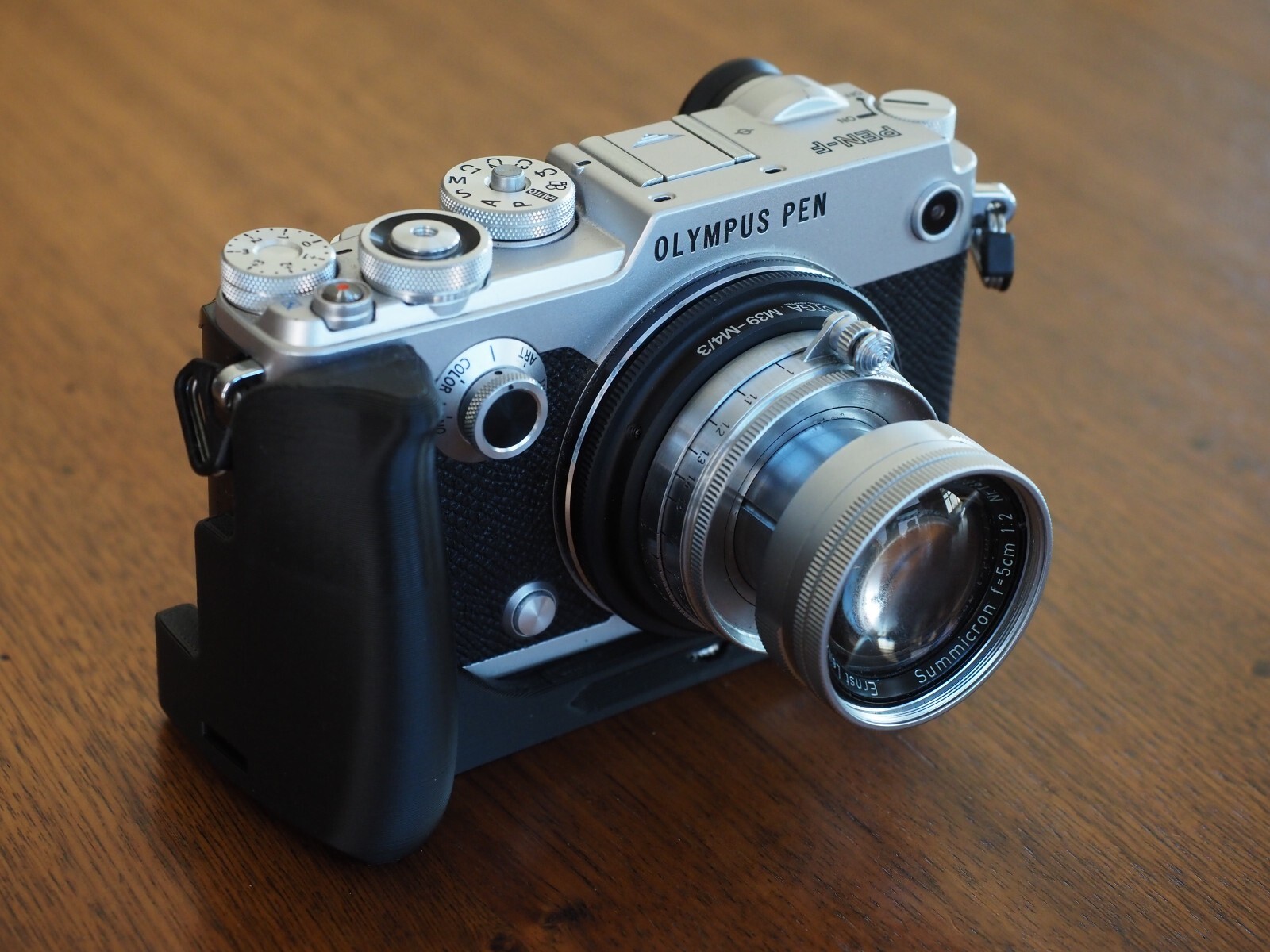 Olympus Pen-F Digital Hand Grip with Arca Swiss - Camera and lens NOT Included