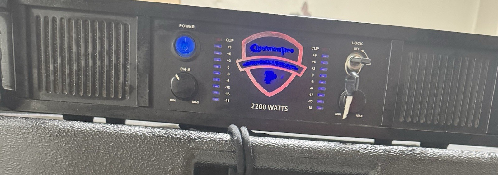 Technical Pro LZ2200 Professional Power Amplifier 2200W Stereo/Bridge Tested