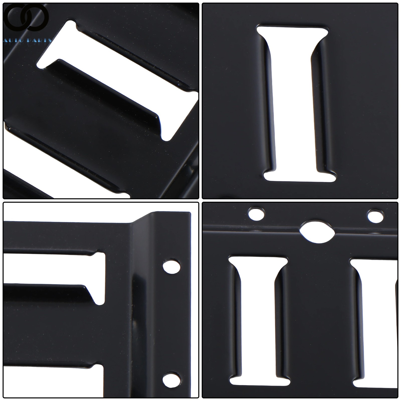 1' E Track Tie Down Enclosed Trailer 4 Pack Secure Cargo Heavy Loads Black New