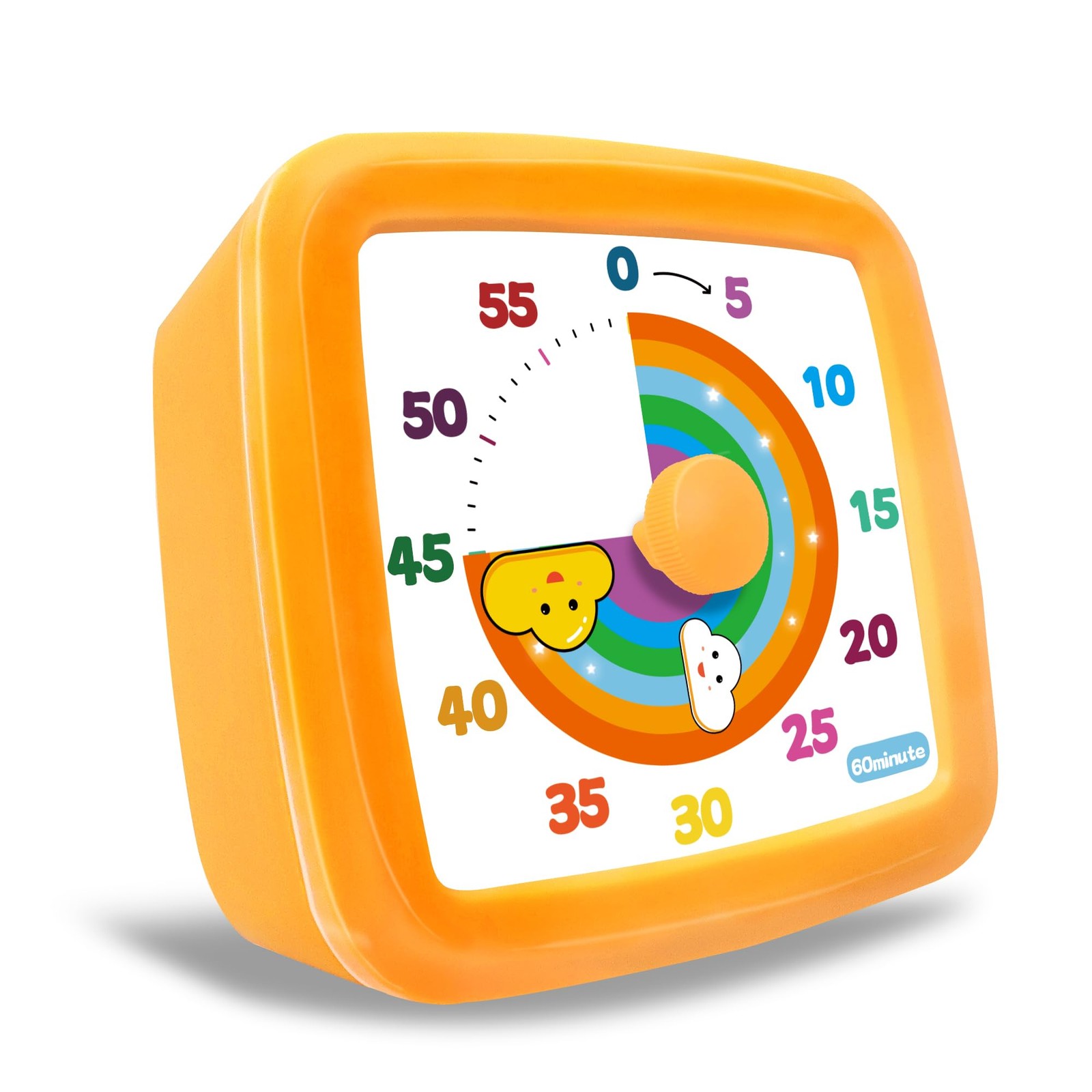 Temporizador visual con función pausa temporizador cuenta regresiva 60 minutos