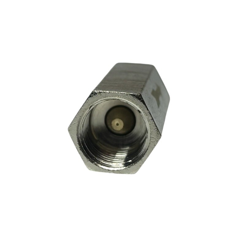 1/4” Female Air Check Valve Threaded No Return One Way Pneumatic Silver Copper
