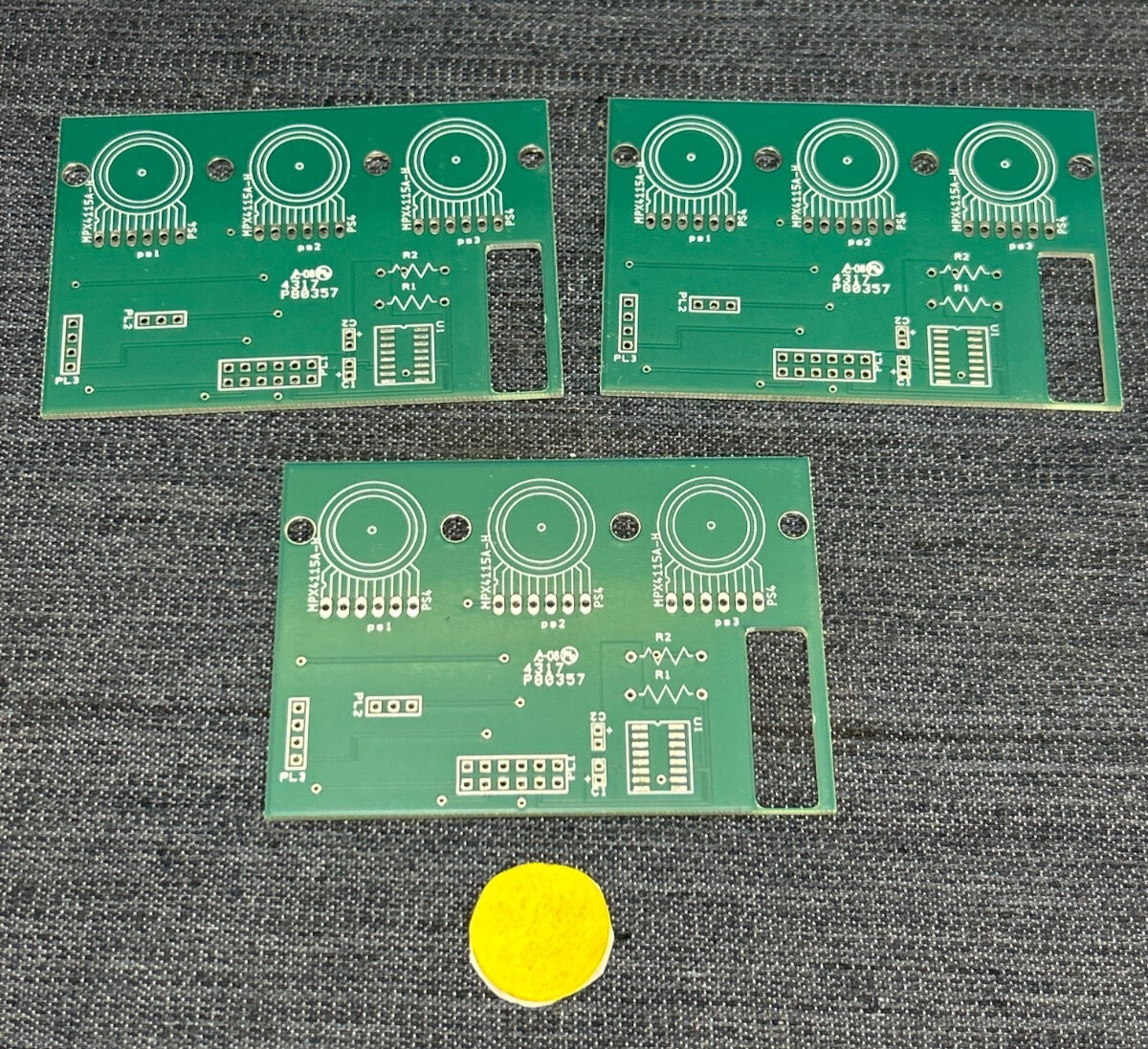ADVANCED CIRCUIT ELECTRIC PANEL  4317 P80357  LOT OF 3