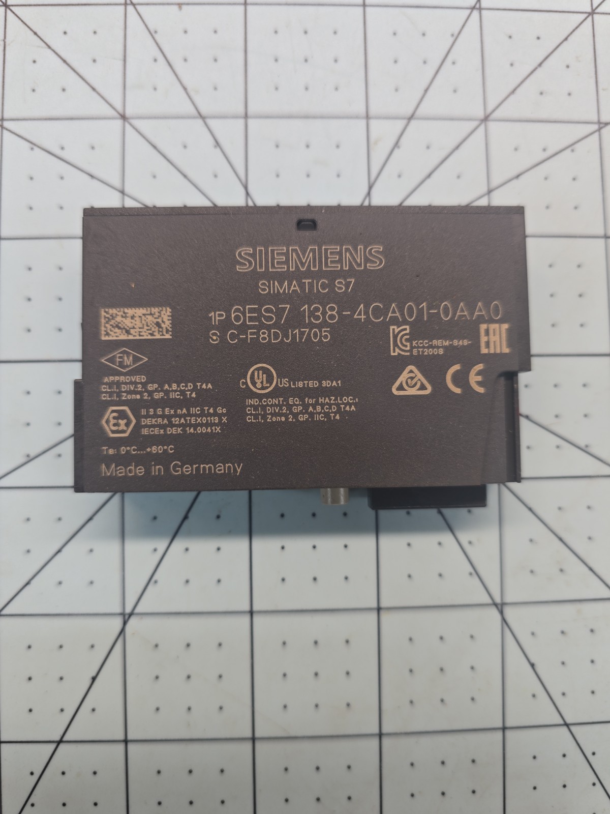 Siemens 6ES7 138-4CA01-0AA0 Power Module