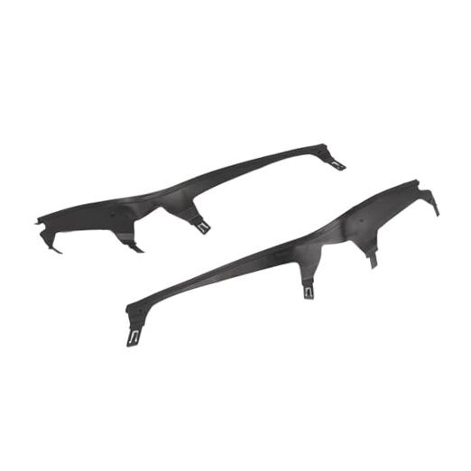 Pair of Upper Headlight Gasket Cover Strip Set for 3 Series E46 Coupe LCI,