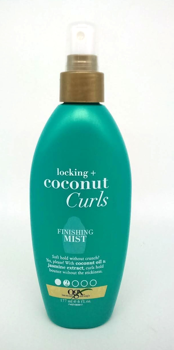 OGX Locking Coconut Curls Finishing Mist w/ Jasmine Extract 6oz NEW