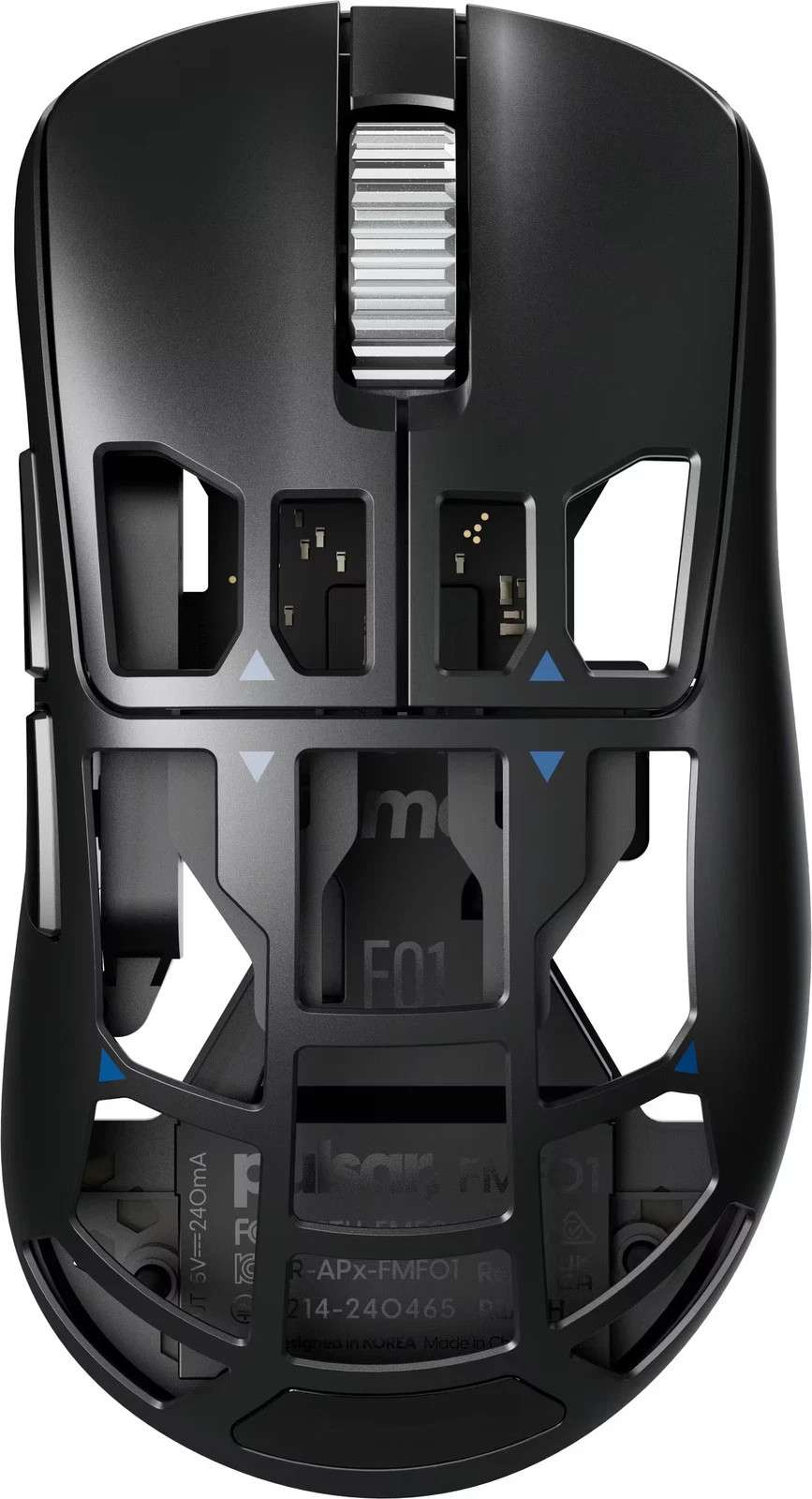 Pulsar - Feinmann F01 Wireless Magnesium Mouse - Wireless - Black