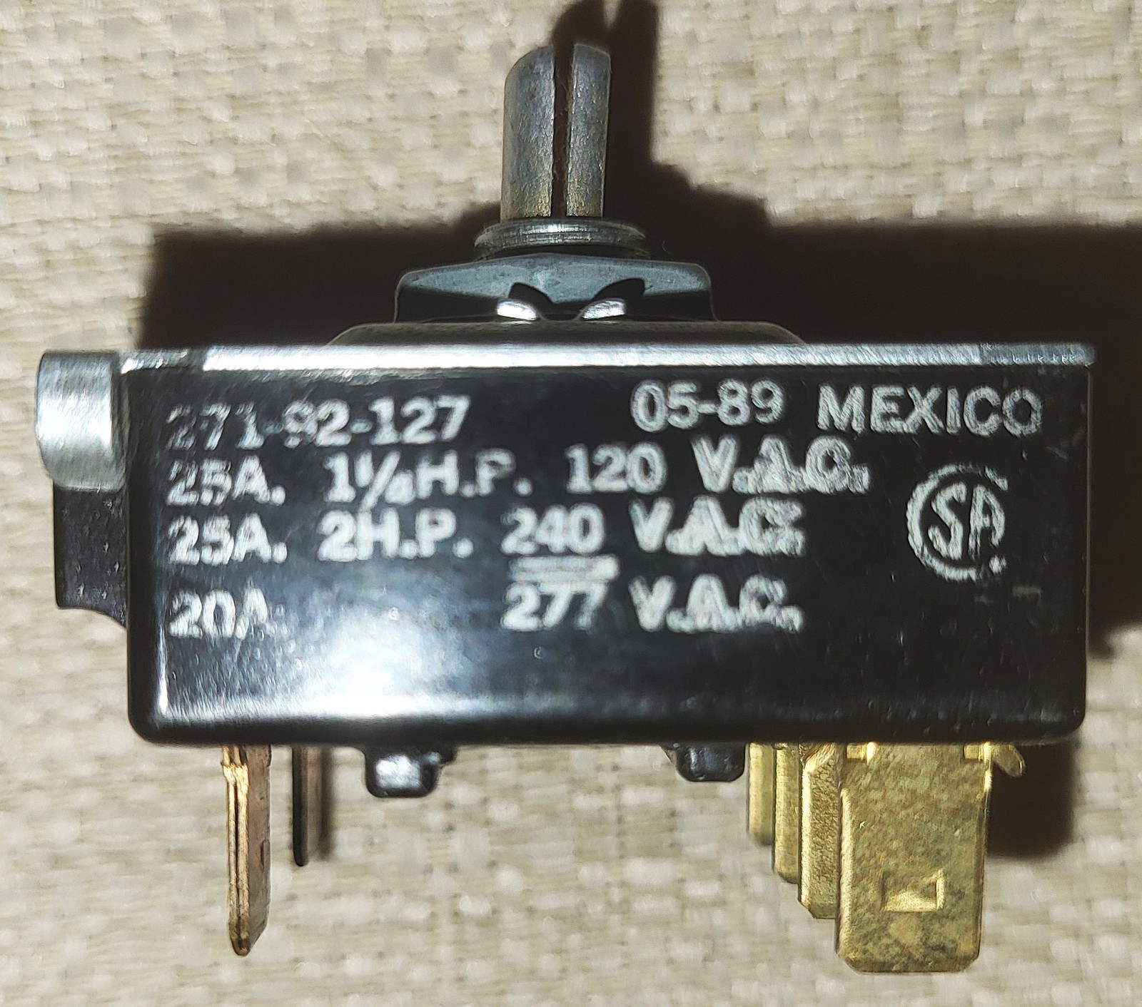 Bunn 01052.0000 OEM Switch, Rotary On/Off