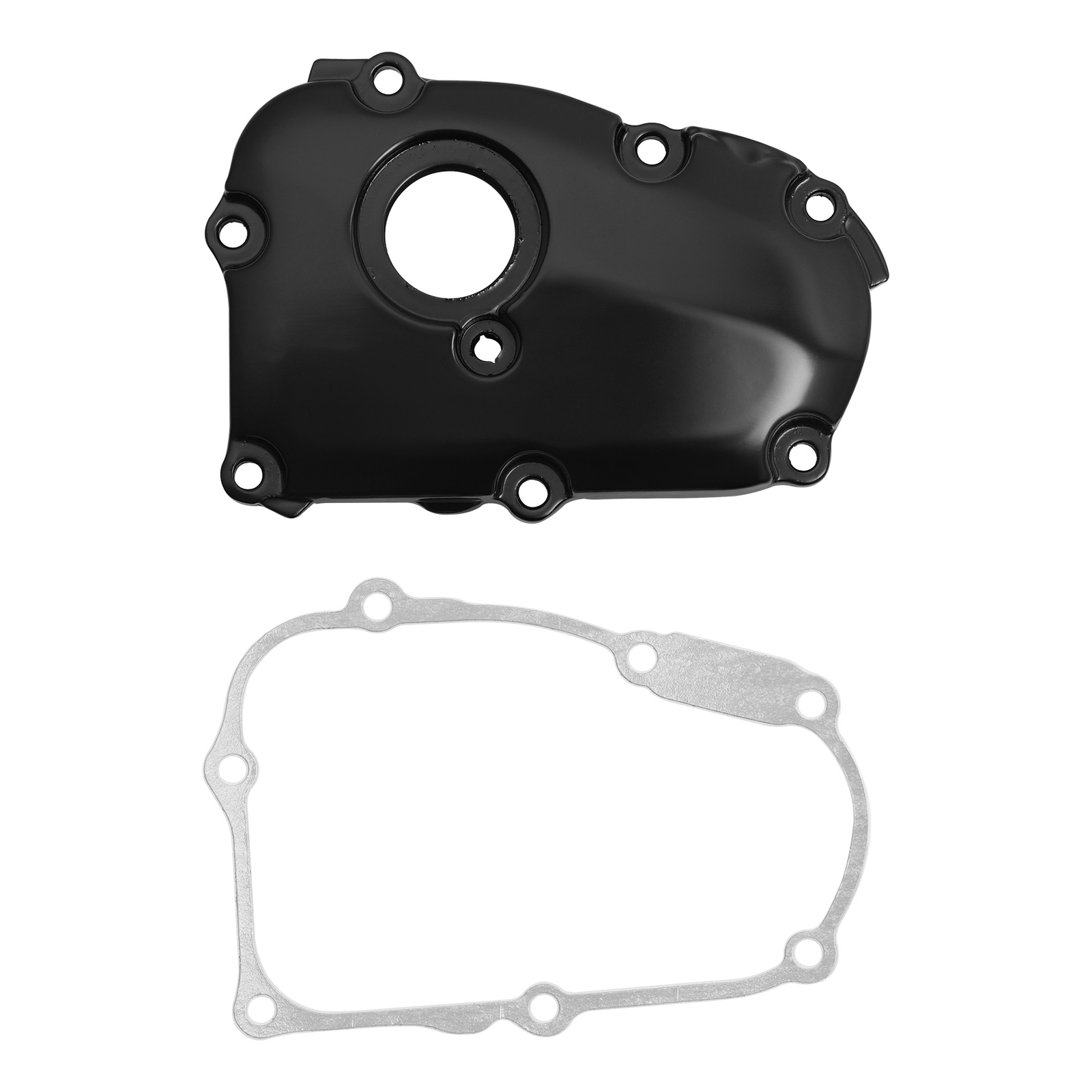 Right Engine Crankcase Oil Pump Cover Fit For Yamaha FZ6R 2009-2017 2015 Black