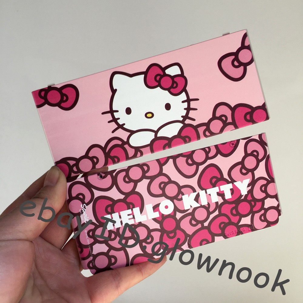 New Nintendo 3DS Cover Plates Faceplate - Custom Sanrio Hello Kitty Theme Shell