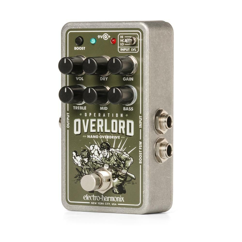 Electro-Harmonix Nano Operation Overlord Overdrive pedal
