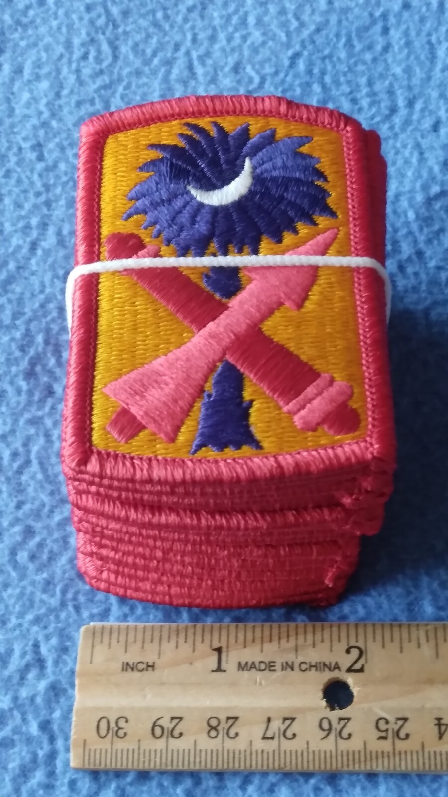 BUNDLE OF 20 - 263rd AIR DEFENSE ARTILLERY BRIGADE PATCHES - NEW