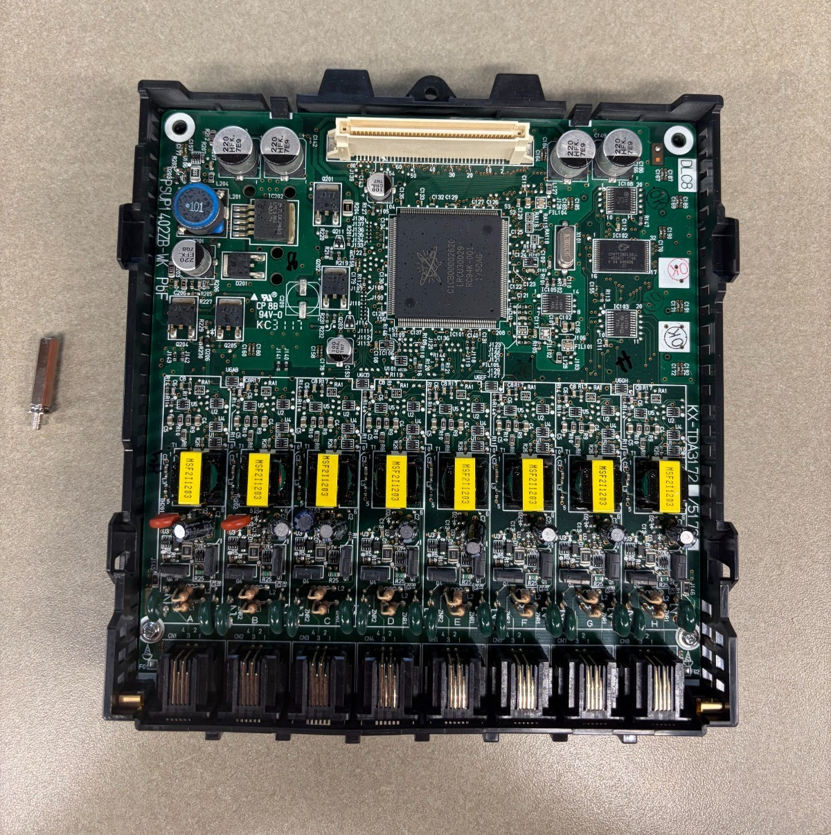 Panasonic KX-TDA5172 Card DLC8 KX-TDA50 8 Port Digital Phone Station Expansion