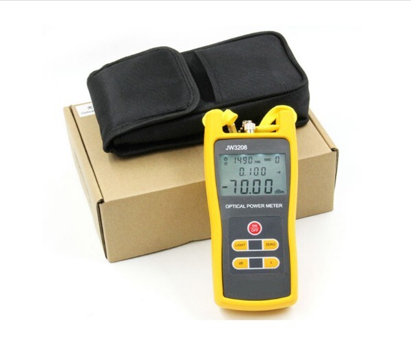 Handheld Optical Power Meter Tester Fiber Optical Power Meter Range -70~+3dBm