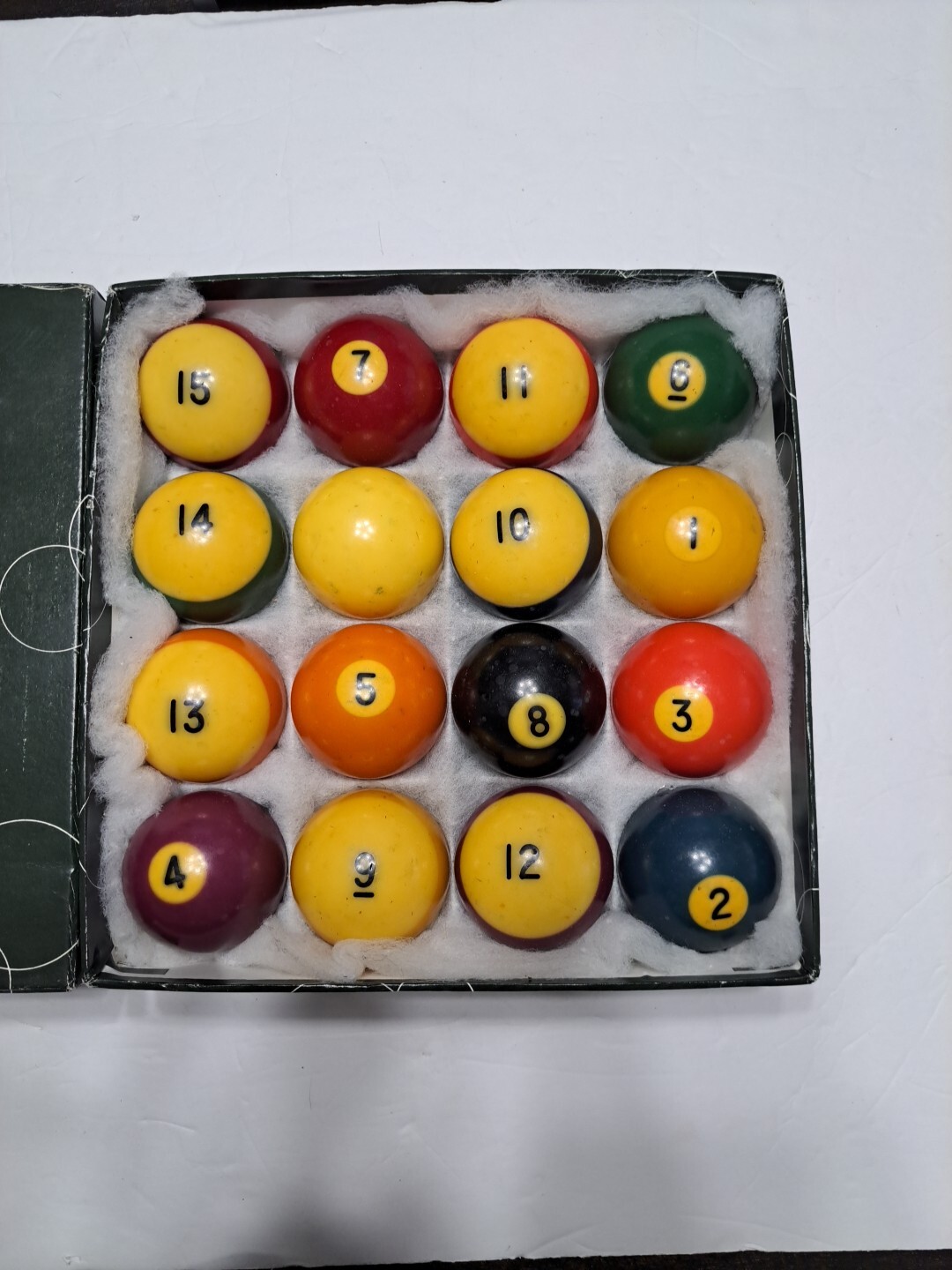 vintage Pool cue balls Retro Unknown Maker