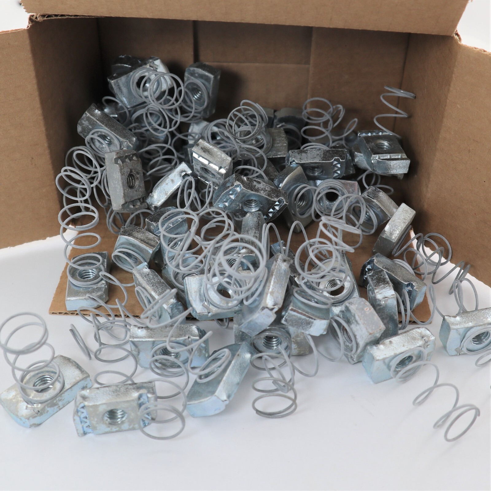 55 Pack Superstrut A100 3/8 Regular Spring Nuts Strut Channel Unistrut Standard