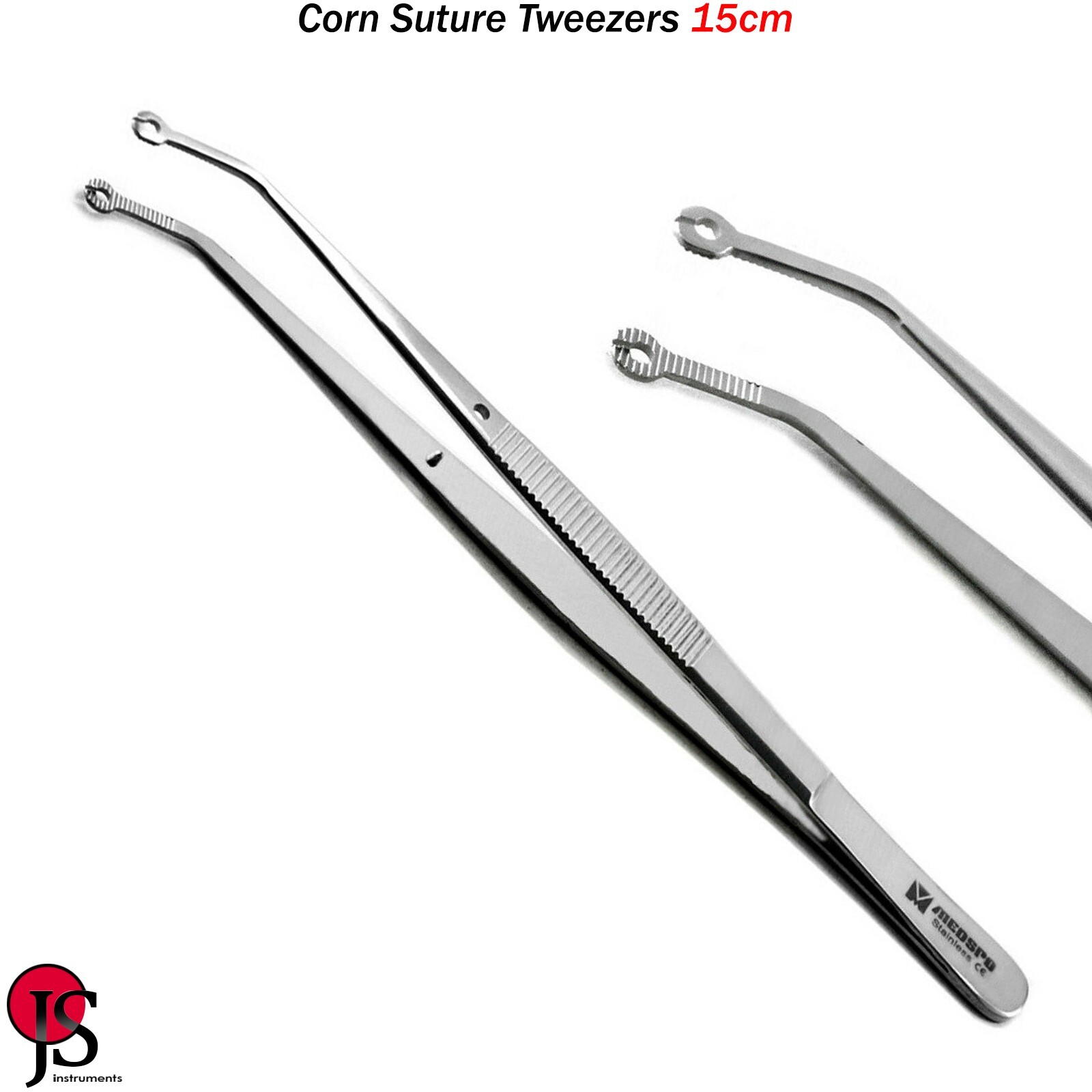 Corn Suture Tissue Plier Forceps Soft Tissue Suturing Surgical Dental