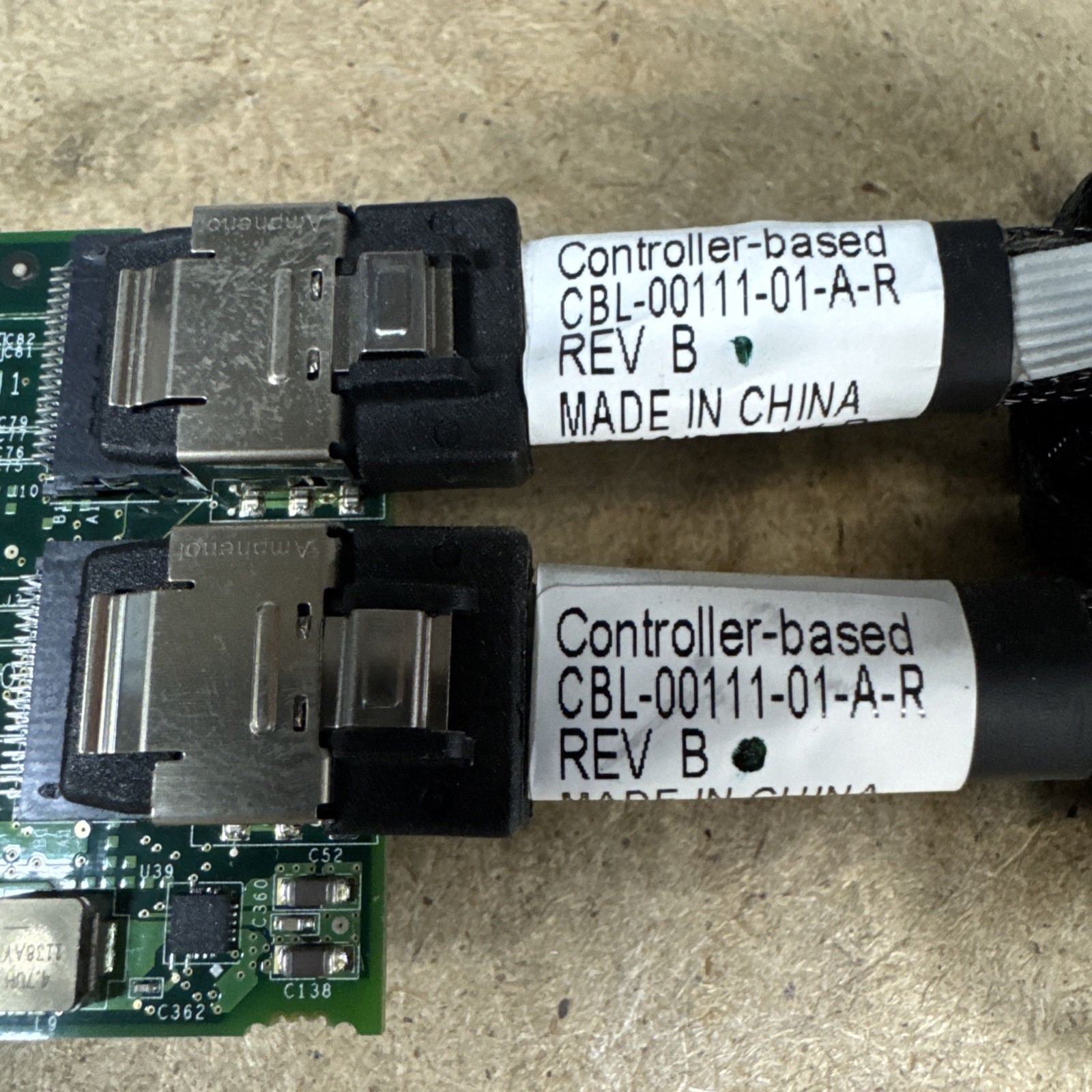 Adaptec ASR 6805 E 128MB RAID Controller Card PCIe SATA/SAS + Cables