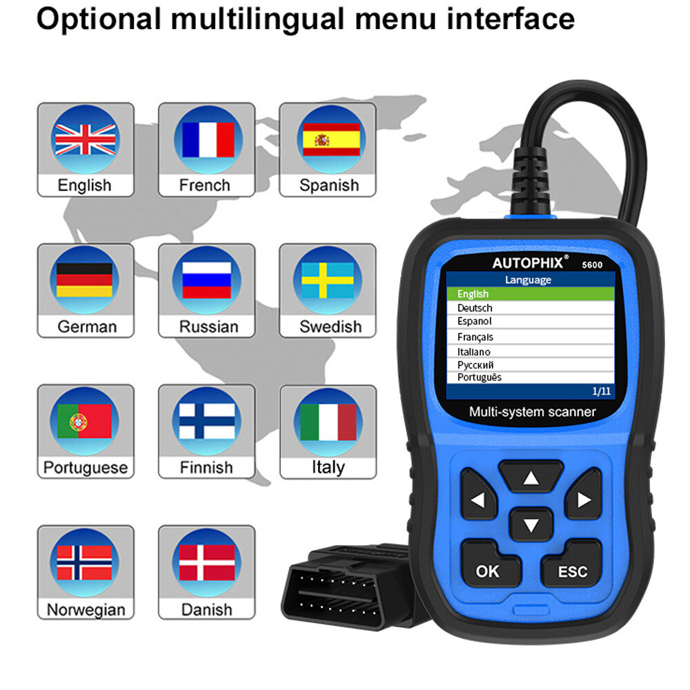 AUTOPHIX 5600 for VAG OBD2 Scanner Code Reader All System Diagnostic Tool EPB