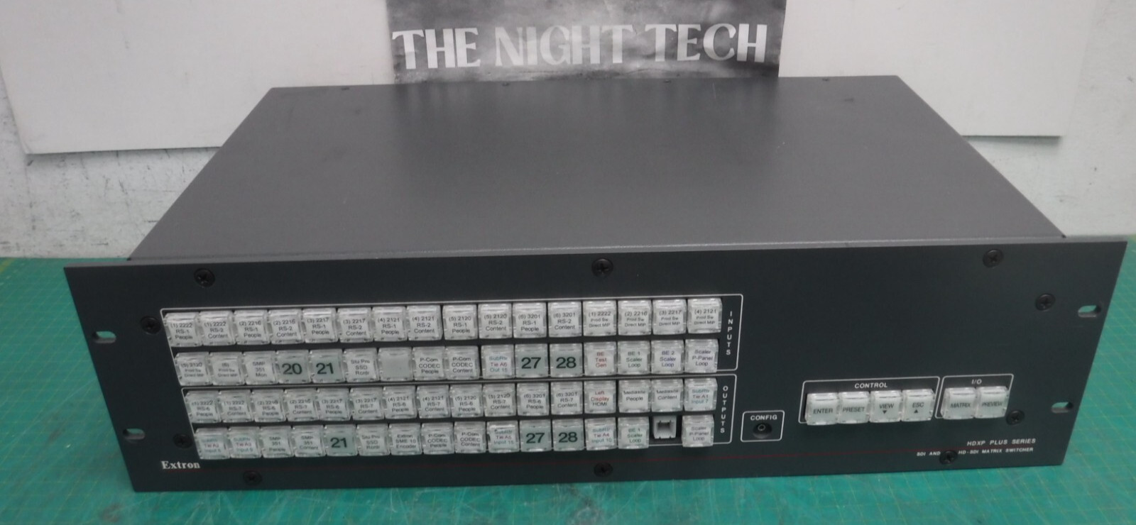 Extron HDXP Plus Series SDI & HD-SDI Matrix Switcher