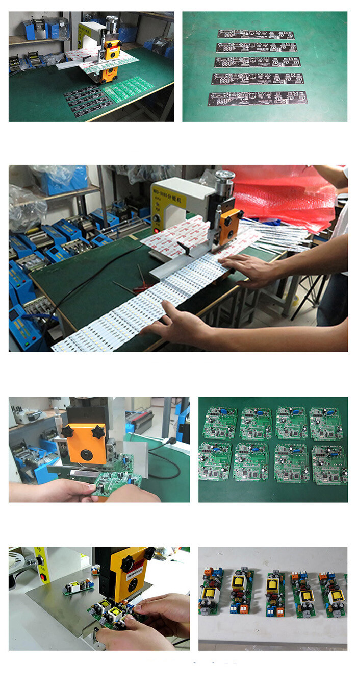 40W 110V V Cut Groove PCB Separating Separator Cutting Machine