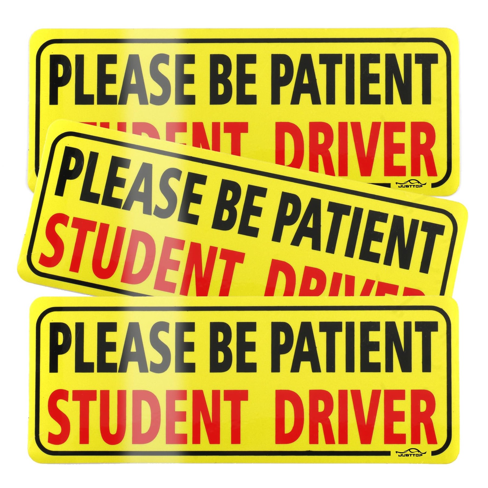 3pcs Student Driver Magnet For Car, Please Be Patient Student Driver, New