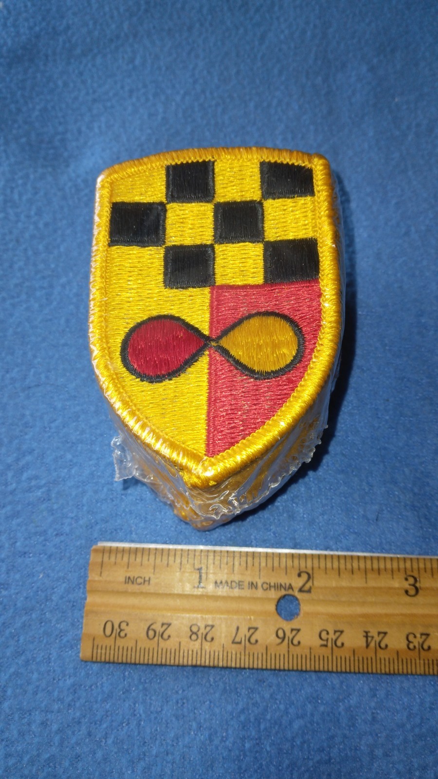 BUNDLE OF 20 - U.S.ARMY INFORMATION DATA SYSTEM COMMAND COLOR PATCHES - NEW