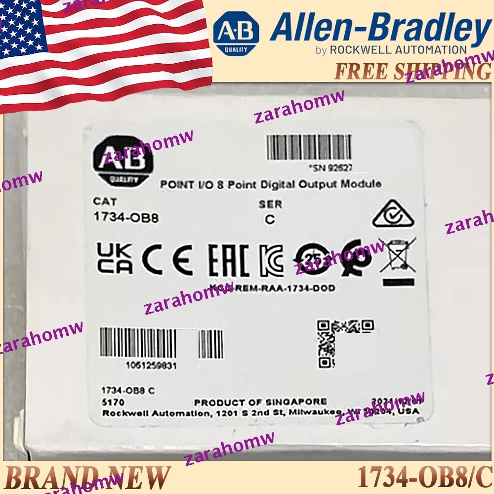 1734-OB8 New AB 1734-OB8 8Point Digital Output Module 1734OB8 US