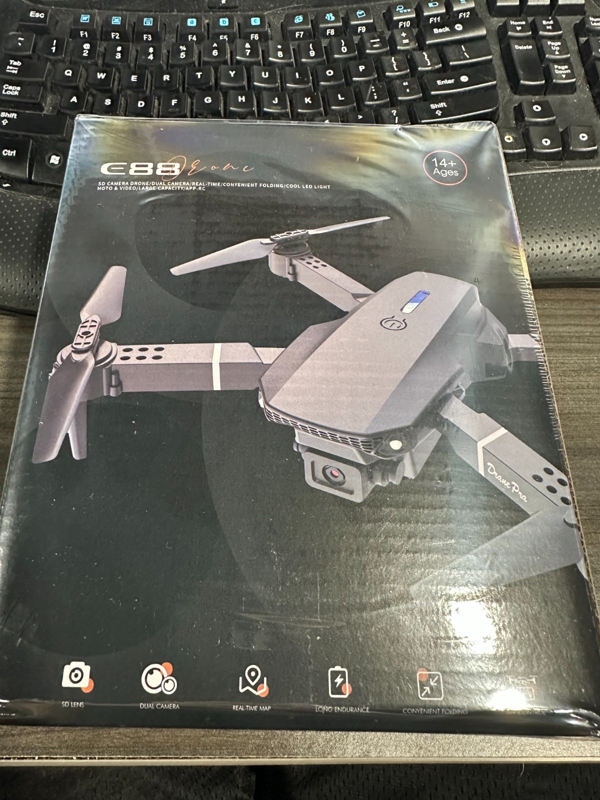 Mini 8807w Foldable With WiFi FPV HD Camera 2.4g 6-axis RC Quadcopter Drone Toys