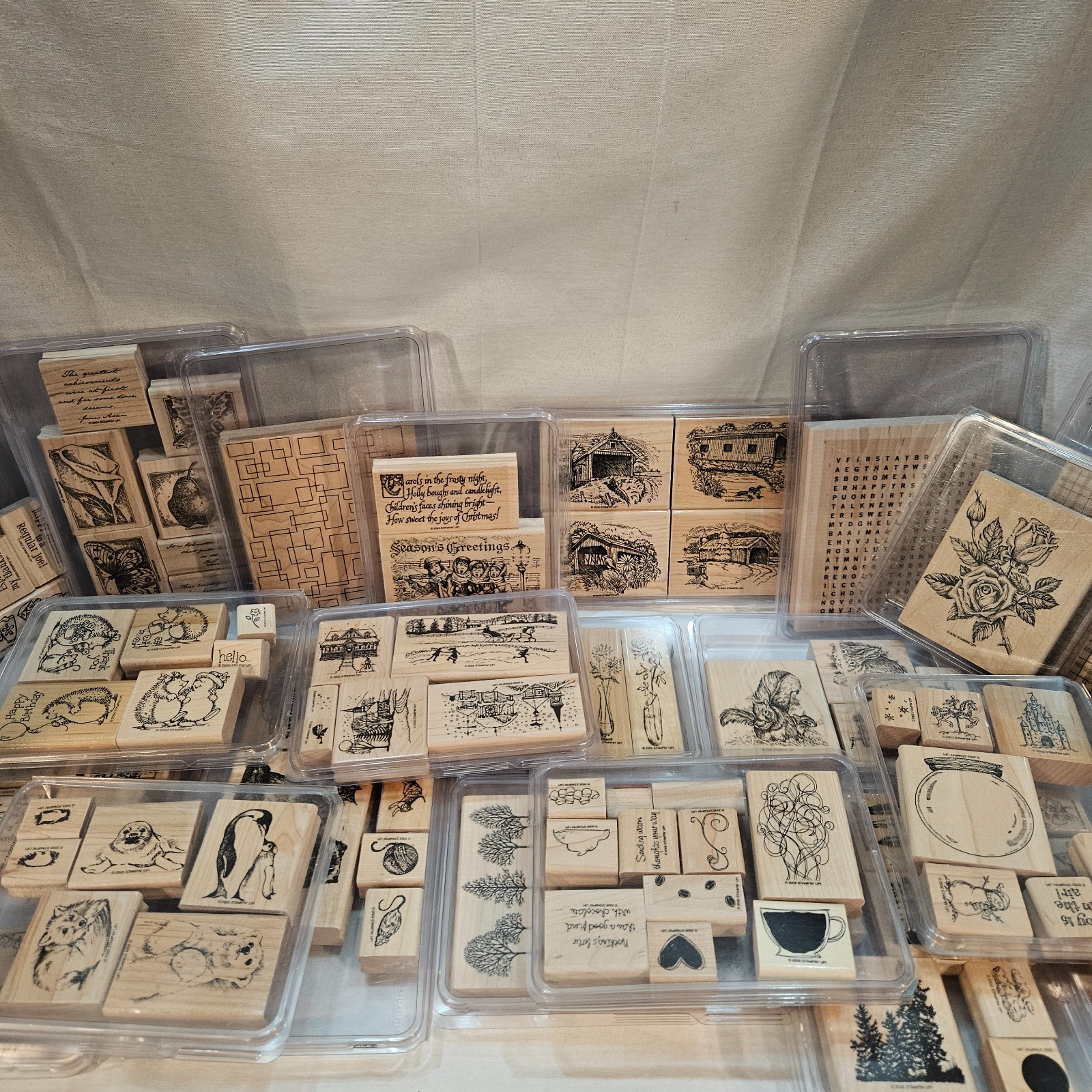 Stampin' Up - Wood Stamp Sets - You Choose