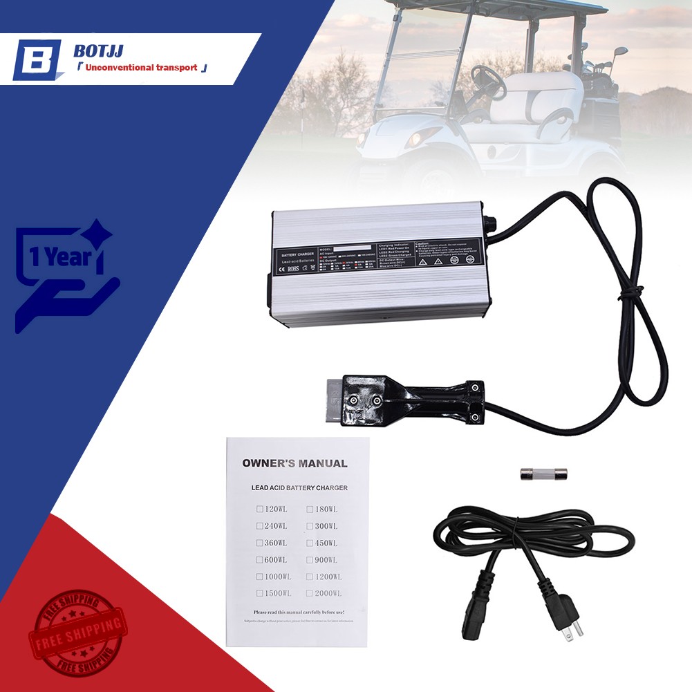36V  Volt Golf Cart Battery Charger For MARATHON 83-94 SB50 EZ GO Club Car