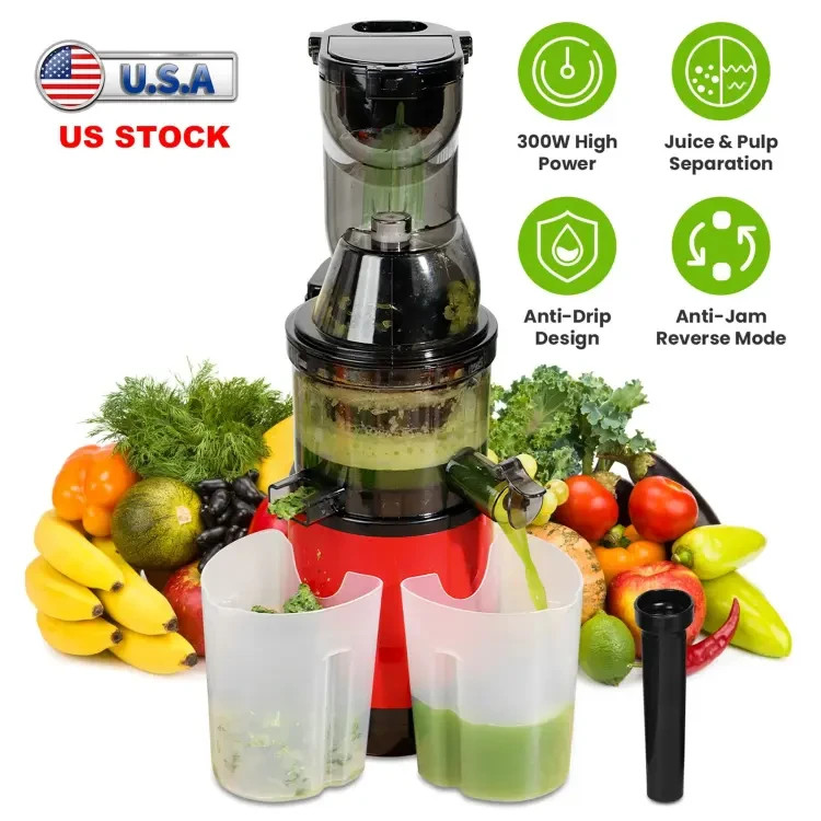 Cold Press Juicer Machine 300W High power