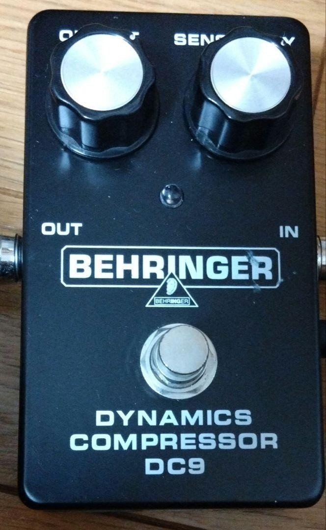 Behringer Dynamics Compressor Pedal DC9 Good GP