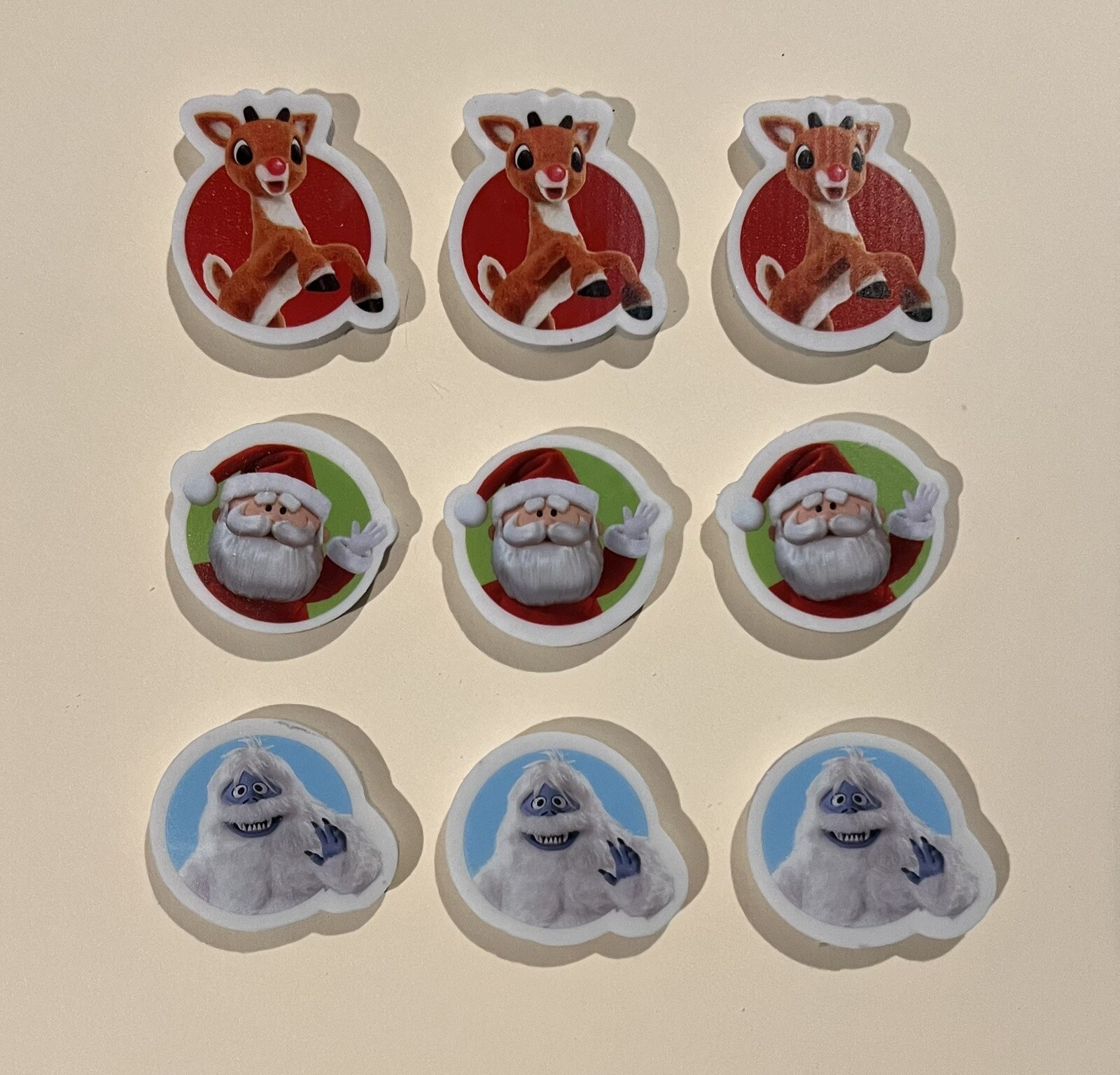 Rudolph The Red Nosed Reindeer Erasers (9)