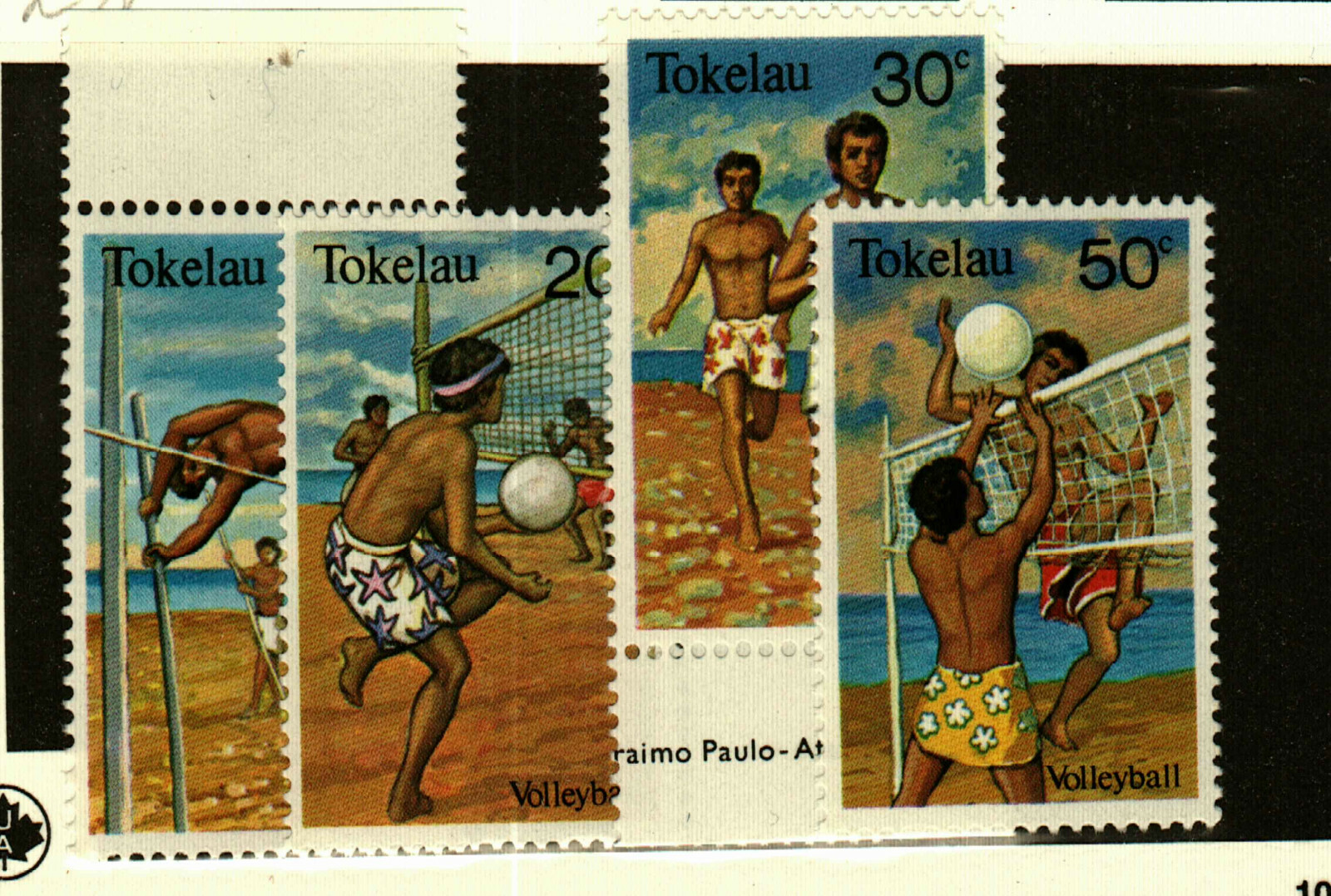 Tokelau #77-80 MNH