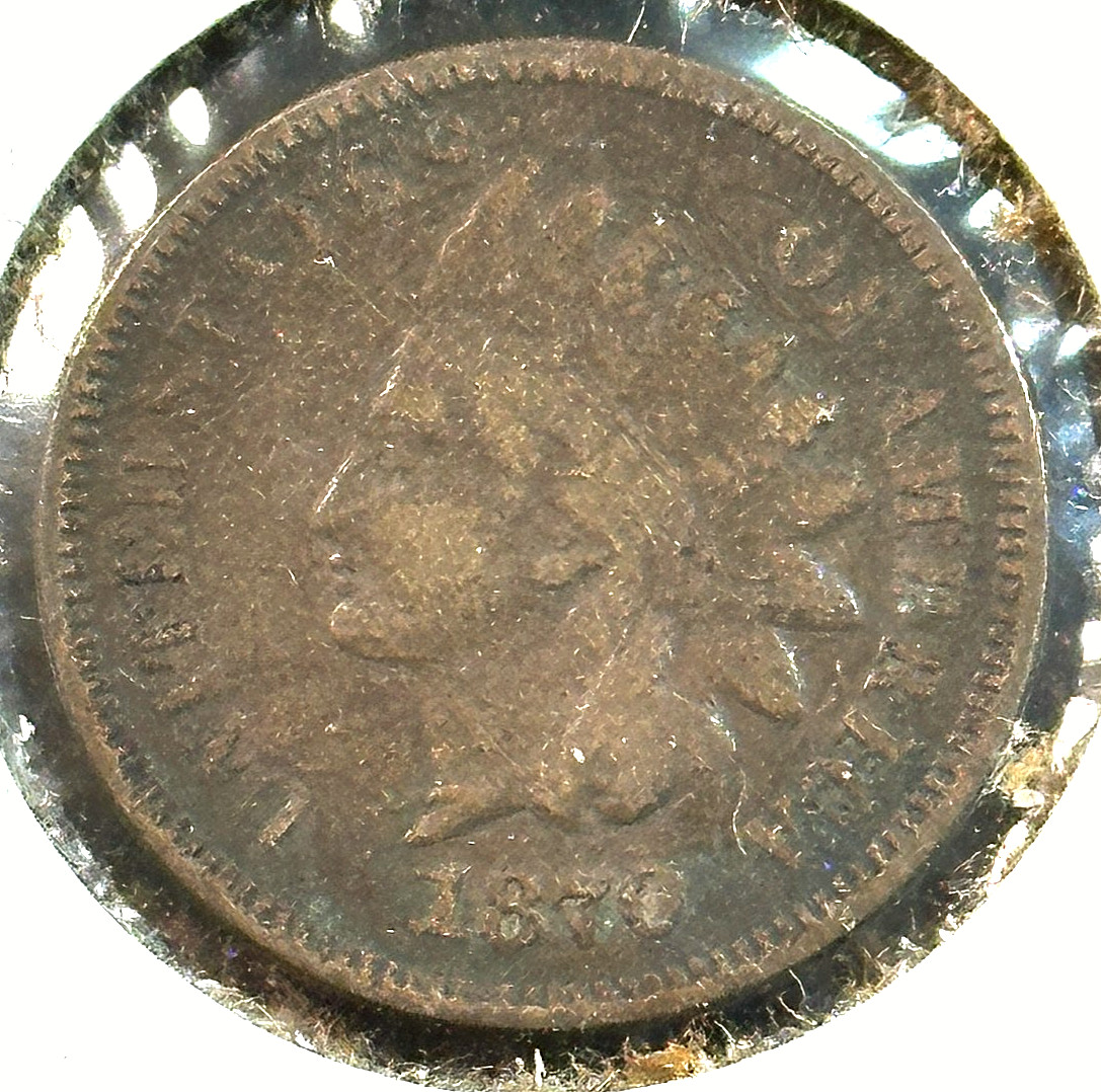 1870 Indian Cent Nice Original VG/Fine Details CHRC