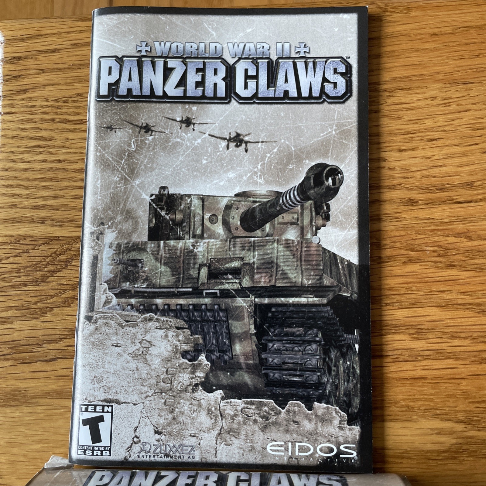 World War II Panzer Claws PC GAME Very Good Condition