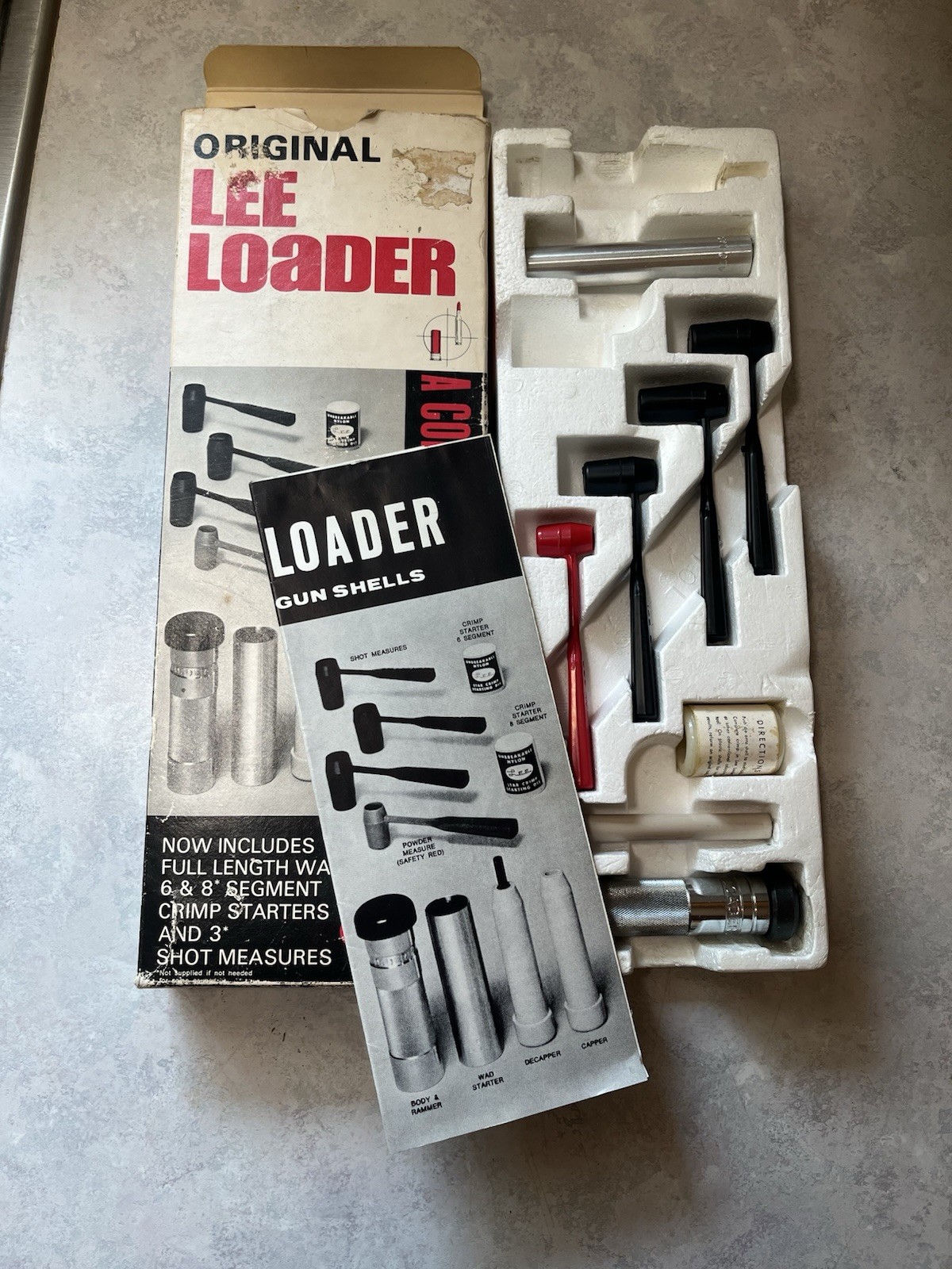 Vintage Original Lee Loader Handloader for 20 Gauge 2 3/4in Shells - Incomplete